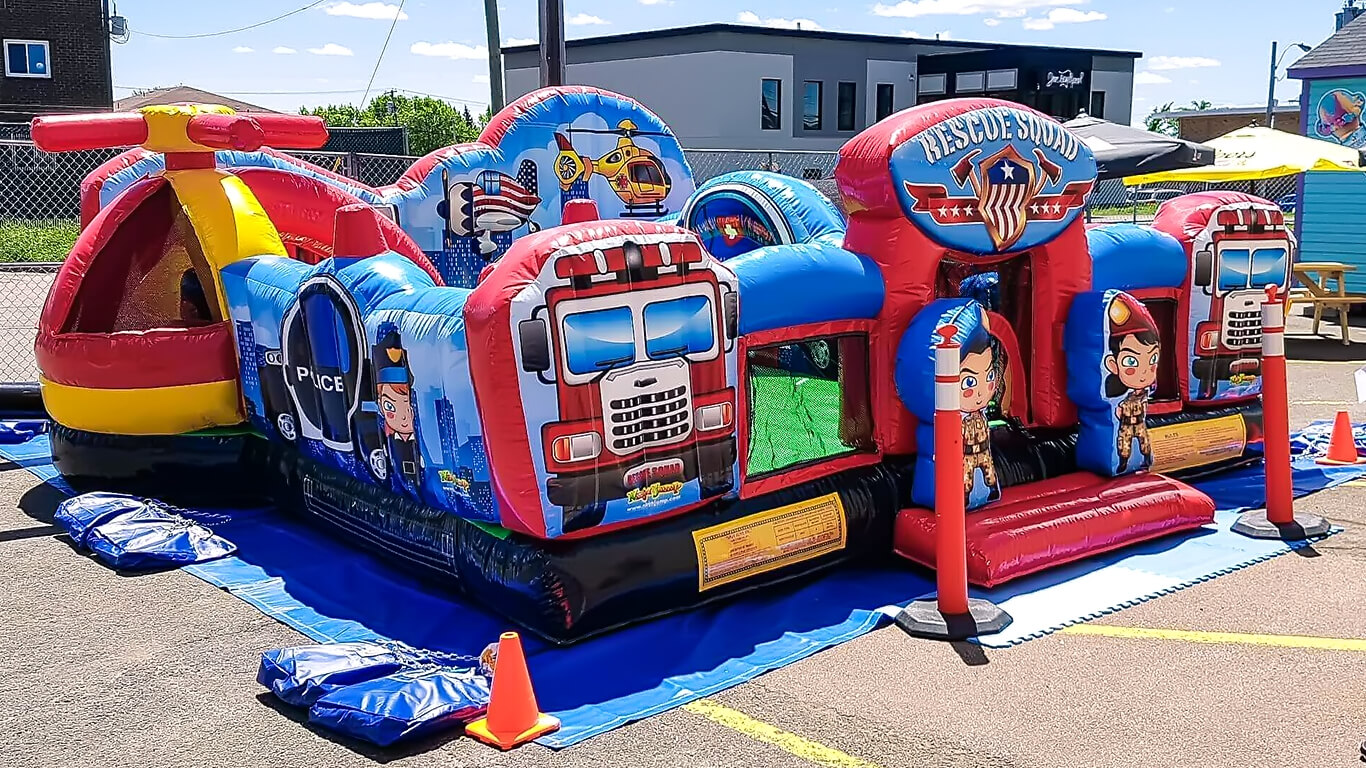 Rescue Squad Jumping Castle